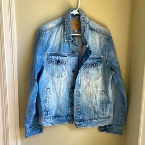 True Craft Original Handcrafted Jean Jacket, Large